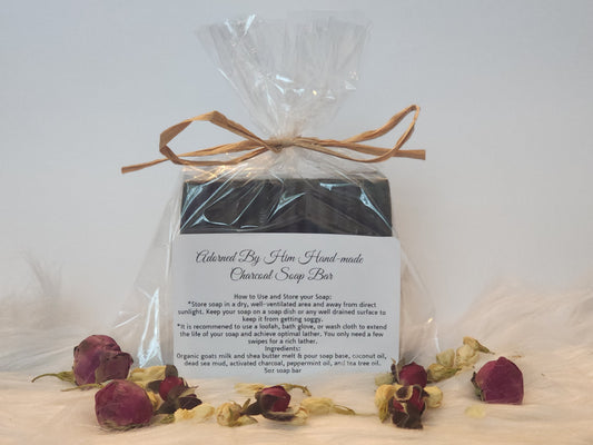 Hand-made Dead Sea mud & Charcoal Soap